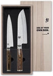 K&uuml;chenmesser Set Kai Tdm-1701/tdm-1702 Damaststahl Ergonomisch