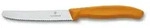 Satz Aus 2 Tisch- Oder Tomatenmesser 10 Cm Orange &ndash; Swissclassic &ndash; Victorinox