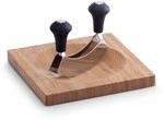 Kr&auml;uterbrett Mit Wiegemesser, Bamboo - Zeller