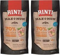 Rinti Max-i-mum Hundetrockenfutter Adult 12 Kg Fleisch & Innerein Trockenfutter Hunde