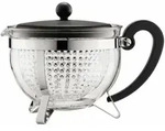 Bodum Chambord Teekanne Schwarz 1,3 L Elegante Infusion