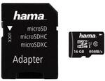 Hama 16gb Microsdhc Karte 80mb/s Class 10 + Sd-adapter