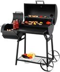 Tepro - Smoker Garten Barbecue Grill Grillwagen Holzkohlengrill Kohlegrill...