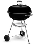 Holzkohlegrill Weber Compact Kettle 57 Cm Schwarz 1321004