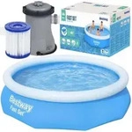 Ett - Bestway Quick-up Fast-set Pool 57270 305cm Rund