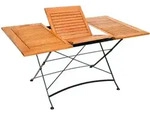 Schlossgarten Klappausz-tisch 100(150)x90cmflachsteukalypt