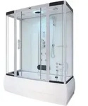 Dampfdusche Mit Whirlpoolfunktion Und Led-beleuchtung Diamond Big - 190 X 100 Cm