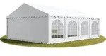 Toolport Festzelt Partyzelt 6x8 M Premium, Hochwertige Pvc Plane 750 N In Wei&szlig;...