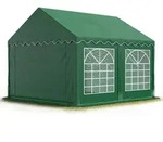Party-zelt Festzelt 3x4 M Garten-pavillon -zelt Pvc Plane 700 N In Dunkelgr&uuml;n