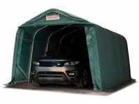 Garagenzelt Carport 3,3 x 4,8 m in dunkelgrün Unterstand Lagerzelt mit PVC 800 N