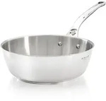 Sauteuse Bomb&eacute;e - De Buyer - Milady - &Oslash; 24 Cm - Edelstahl - F&uuml;r Alle