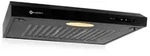 Klarstein - Uw60bl Dunstabzugshaube 60 Cm Abzug Unterbau Led-kochfl&auml;chenbeleuchtung