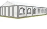 Hochwertiges Partyzelt 6x12 M Pavillon Zelt Pe Plane 450 N Gartenzelt Festzelt