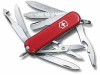 Swiss Pocket Knife Victorinox MiniChamp 0.6385 hat 16 Funktionen und wiegt 45 Gramm