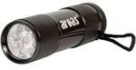 Alu 9 Led Led Mini-taschenlampe Batteriebetrieben 65 G - Arcas