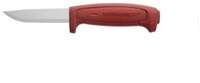 Morakniv Basic 511 Knife - Carbon Steel - Red