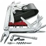 Victorinox - Swisstool 38in1, Mit Leder-etui 3.0339.l