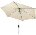 Doppler Sonnenschirm / Kurbelschirm "active Auto Tilt 280", &Oslash; 280 Cm, Natur, Bezug