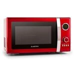 Klarstein Fine Dinesty 2-in-1 Mikrowelle - Retro Mikrowellenofen Mit Grill,