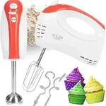 Adler Ad 4212 300-w-handmixer Mit 5 Geschwindigkeitsstufen + Turbofunktion &ndash; Wei&szlig;