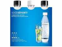 SodaStream Fuse 3x 1L Flaschen black / white