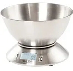 Ad 3134 - Digitale K&uuml;chenwaage Mit Lcd-display, Hohe Genauigkeit 1gr, Bis Zu 5 Kg,