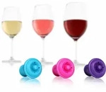Vacu Vin Vakuum-weinstopfen 3,2 X 4 Cm Gummi Rosa 3 St&uuml;ck