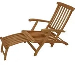 Deckchair Maine Klappbar, Eukalyptus Ge&ouml;lt,
