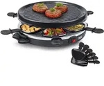 Princess Raclette-grill 162725, 800 W, 6 Personen