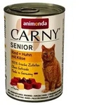 Animonda Carny Senior Rind-huhn Mit K&auml;se Katzen Nassfutter 24x400g