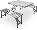Casaria&reg; Klapptisch Mit St&uuml;hlen Wetterfest Klappbar Campingtisch-set Gartentisch