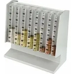 Hmf - 4700-07 M&uuml;nzsortierer, Spardose 210 X 100 X 195 Mm, Sammeldose, Lichtgrau