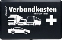 Kfz Verbandkasten B260xh160xt80ca.mm Schwarz S&ouml;hngen