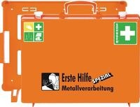 Erste Hilfe Koffer Beruf Spezial Metallverarbeitung B400xh300xt150ca.mm Orange