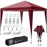Casaria&reg; Pavillon Capri 3x3m Pop-up Uv-schutz 50+ Wasserdicht Winterfest Mit Tasche