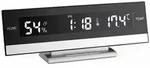 Tfa - Dostmann 60.2011 Quarz Wecker Schwarz, Silber