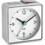 Tfa Dostmann - 60.1013.54 Quarz Wecker Silber Alarmzeiten 1 Fluoreszierend Zeiger