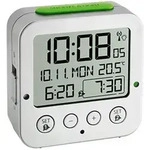 60.2528.54 Funk Wecker Silber Alarmzeiten 2 - Tfa Dostmann