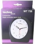 Technoline Wt 758 Funkwecker Mit Schlummerfunktion Schwarz