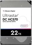 Western Digital Ultrastar Dc Hc570 (3,5'', 22tb, 512mb, 7200 U/min, Sas 12gb/s,...