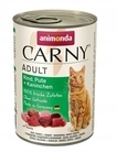 Animonda Carny Adult Katzennassfutter Getreidefrei 400 G Rind, Pute & Kaninchen