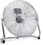 Bodenventilator L&uuml;fter &Oslash; 45cm, 80 Watt, 3 Stufen, 130&deg; Winkel Einstellbar