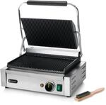Panini Rillenkontaktgrill 2200w - Hendi 263655