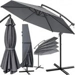 Kingsleeve&reg; Ampelschirm Rostfreies Aluminium Sonnenschirm &Oslash; 300 Cm & 330 Cm Uv