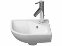Duravit - me by Starck Waschtisch Eck-Handwaschtisch 430 mm, Farbe: Weiß -
