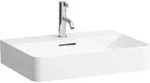 Laufen - Val - Waschtisch 60x42 Cm, Mit &Uuml;berlauf, Hahnloch, Wei&szlig; H8102830001041