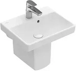Villeroy&boch - Avento Handwaschbecken, 450x370mm, 1 Hahnloch,