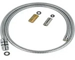 Schlauch 59906726 L&auml;nge 1200mm Chrom - Hansa