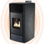 P12 Pelletofen 13,6 Kw Bis 300m3&ndash;elektrokamin Mit Eco-modus,wi-fi