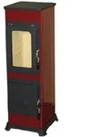 Dauerbrandofen Bozen, 5kw H910xb326xt326mm, Rot